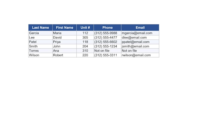 organize and clean up your spreadsheet or excel data